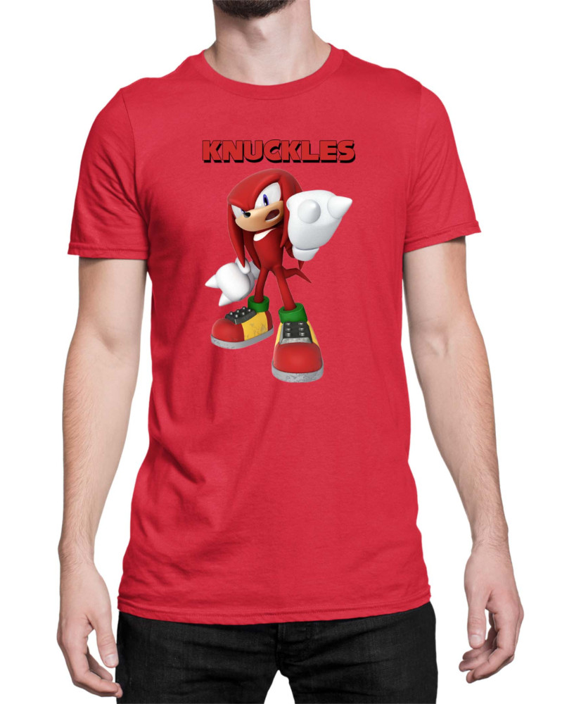 Мъжка Тениска Sonic The Hedgehog Knuckles 06