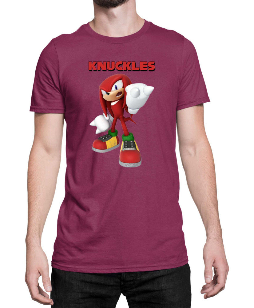 Мъжка Тениска Sonic The Hedgehog Knuckles 06