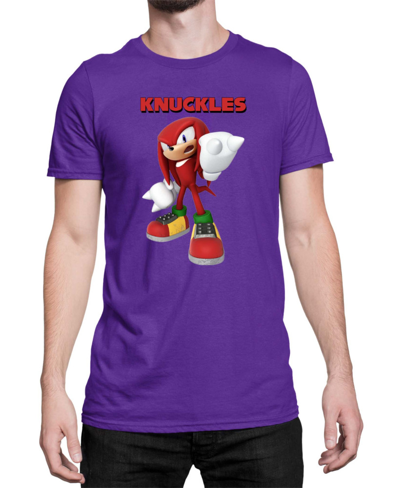 Мъжка Тениска Sonic The Hedgehog Knuckles 06