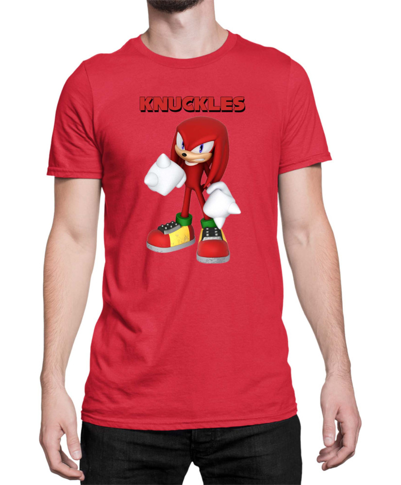 Мъжка Тениска Sonic The Hedgehog Knuckles 07