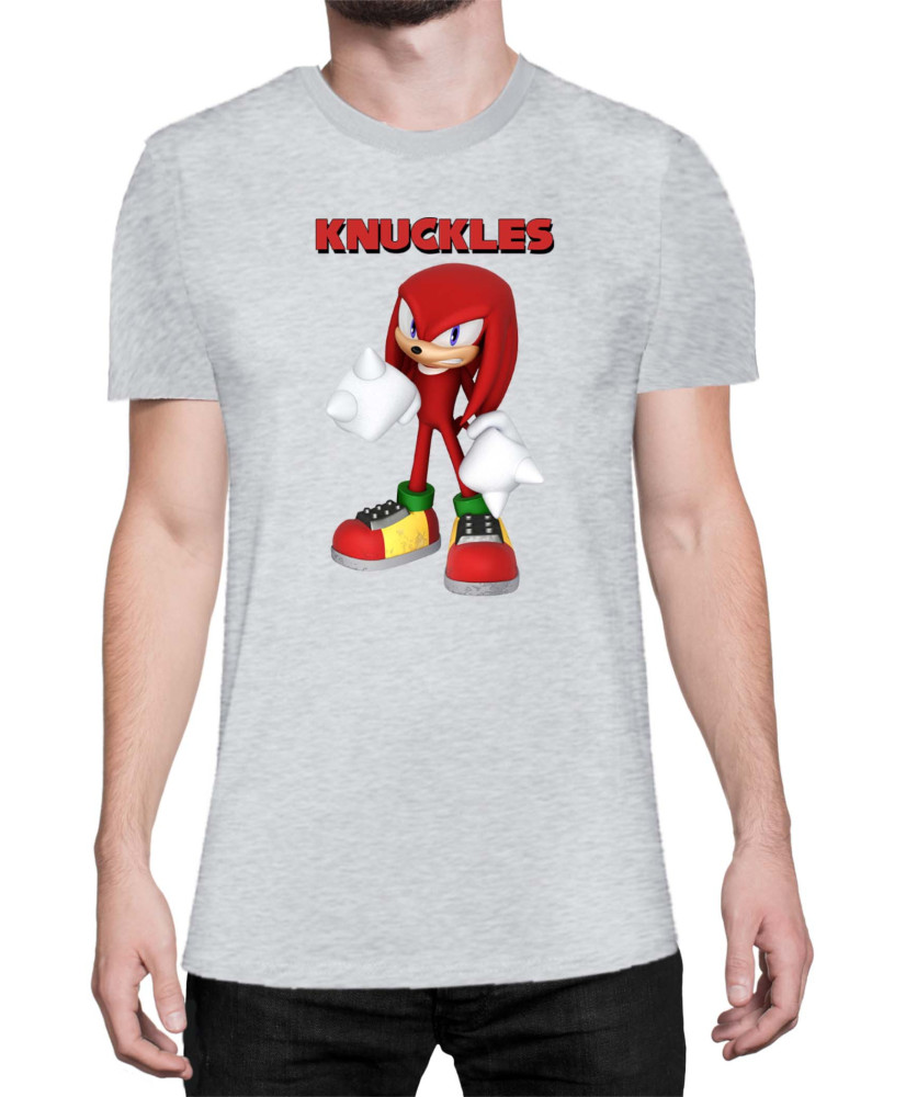 Мъжка Тениска Sonic The Hedgehog Knuckles 07