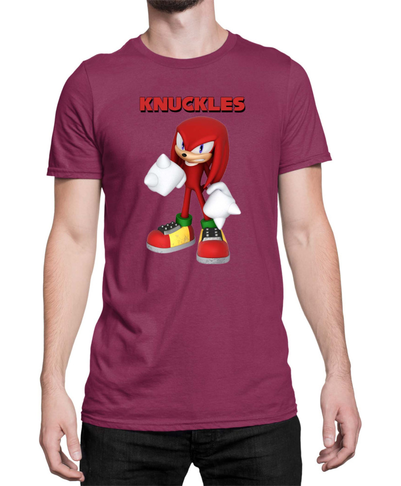 Мъжка Тениска Sonic The Hedgehog Knuckles 07