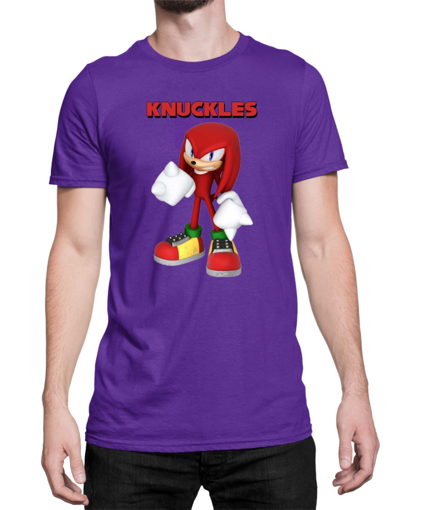 Мъжка Тениска Sonic The Hedgehog Knuckles 07