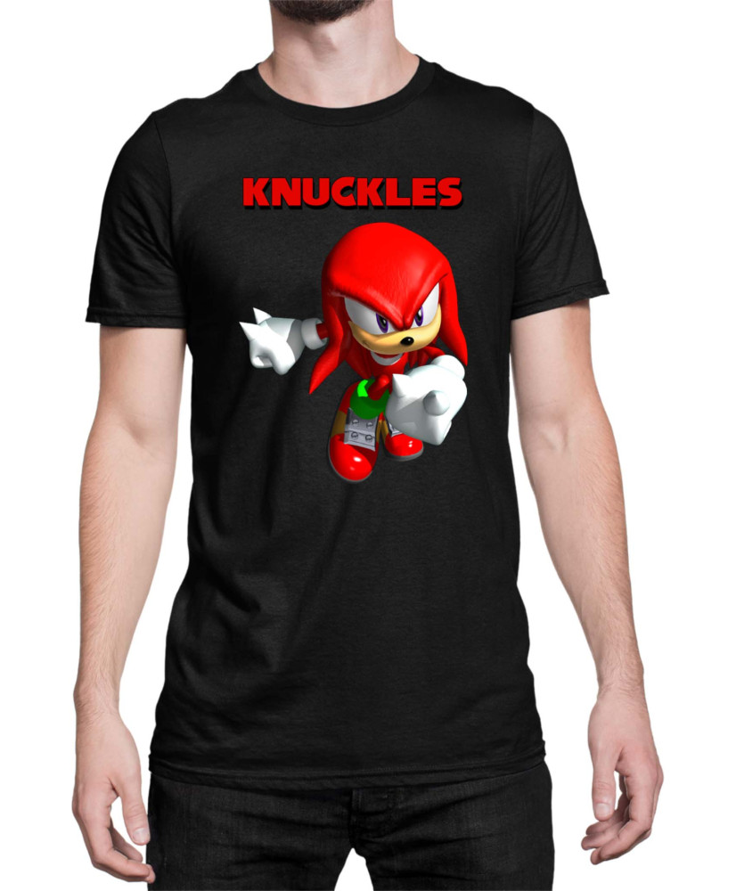 Мъжка Тениска Sonic The Hedgehog Knuckles 08