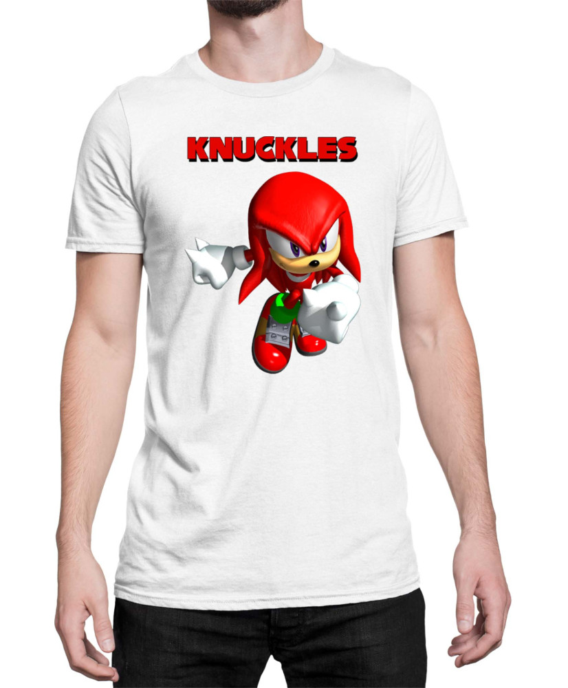 Мъжка Тениска Sonic The Hedgehog Knuckles 08