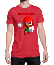 Мъжка Тениска Sonic The Hedgehog Knuckles 08