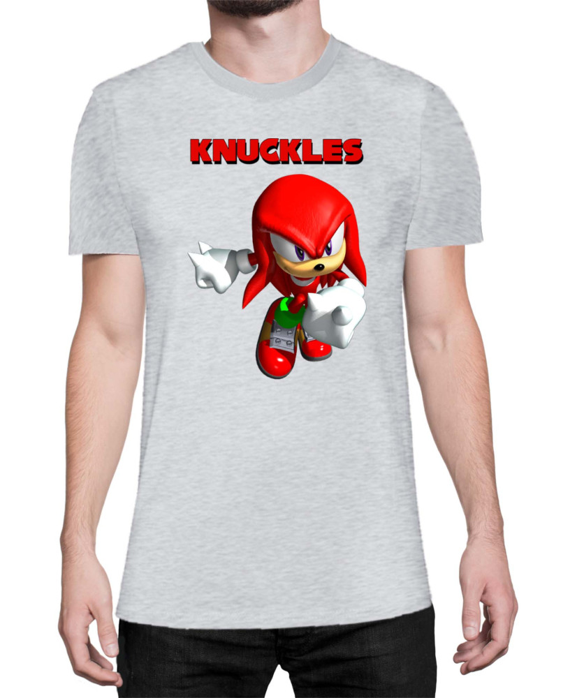 Мъжка Тениска Sonic The Hedgehog Knuckles 08