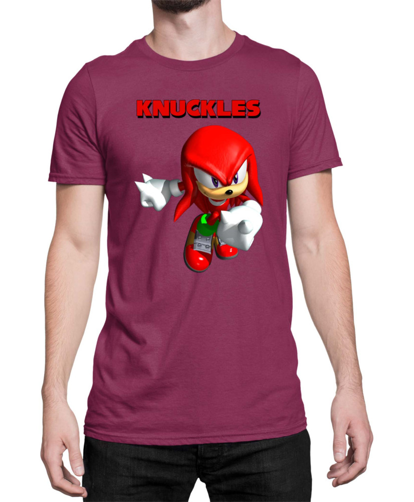 Мъжка Тениска Sonic The Hedgehog Knuckles 08