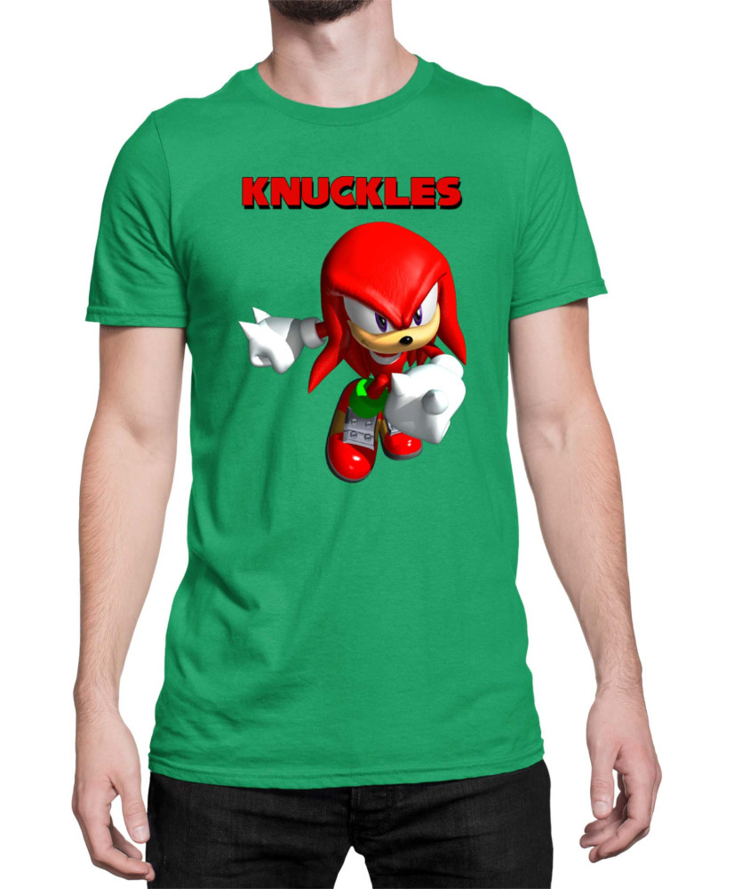 Мъжка Тениска Sonic The Hedgehog Knuckles 08