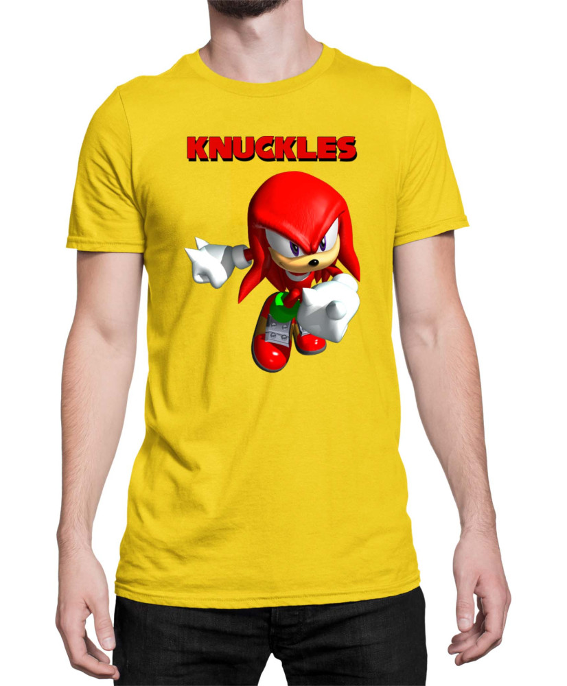 Мъжка Тениска Sonic The Hedgehog Knuckles 08