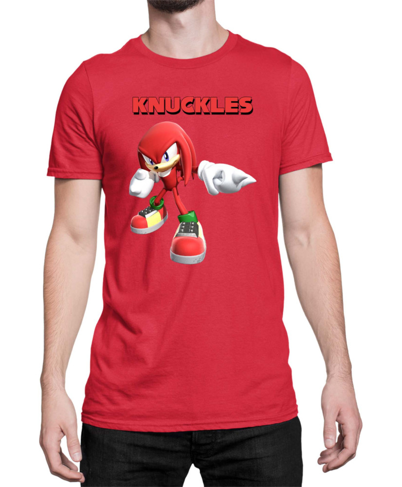 Мъжка Тениска Sonic The Hedgehog Knuckles 09