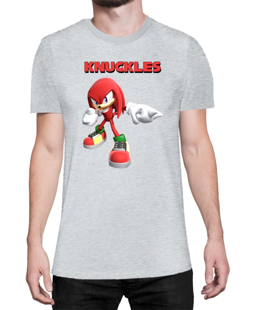 Мъжка Тениска Sonic The Hedgehog Knuckles 09