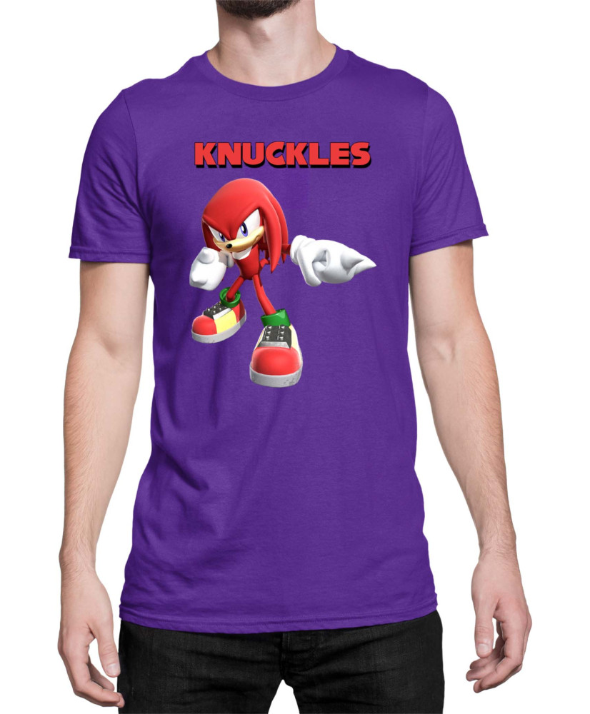 Мъжка Тениска Sonic The Hedgehog Knuckles 09