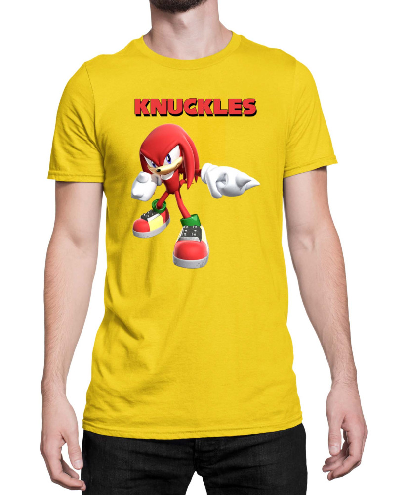 Мъжка Тениска Sonic The Hedgehog Knuckles 09