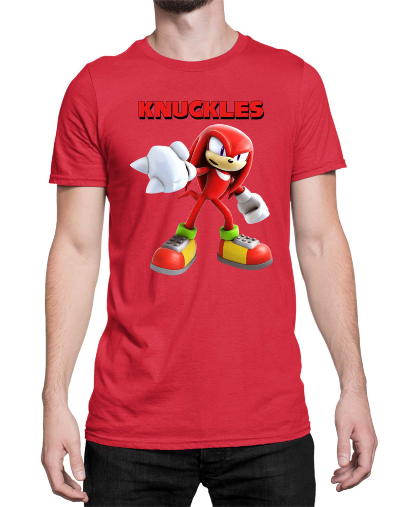 Мъжка Тениска Sonic The Hedgehog Knuckles 10