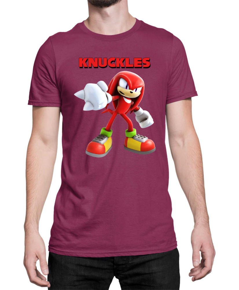 Мъжка Тениска Sonic The Hedgehog Knuckles 10