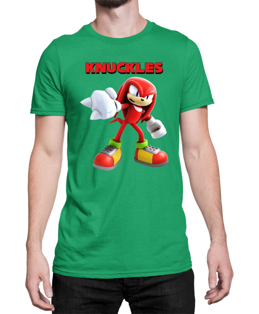 Мъжка Тениска Sonic The Hedgehog Knuckles 10