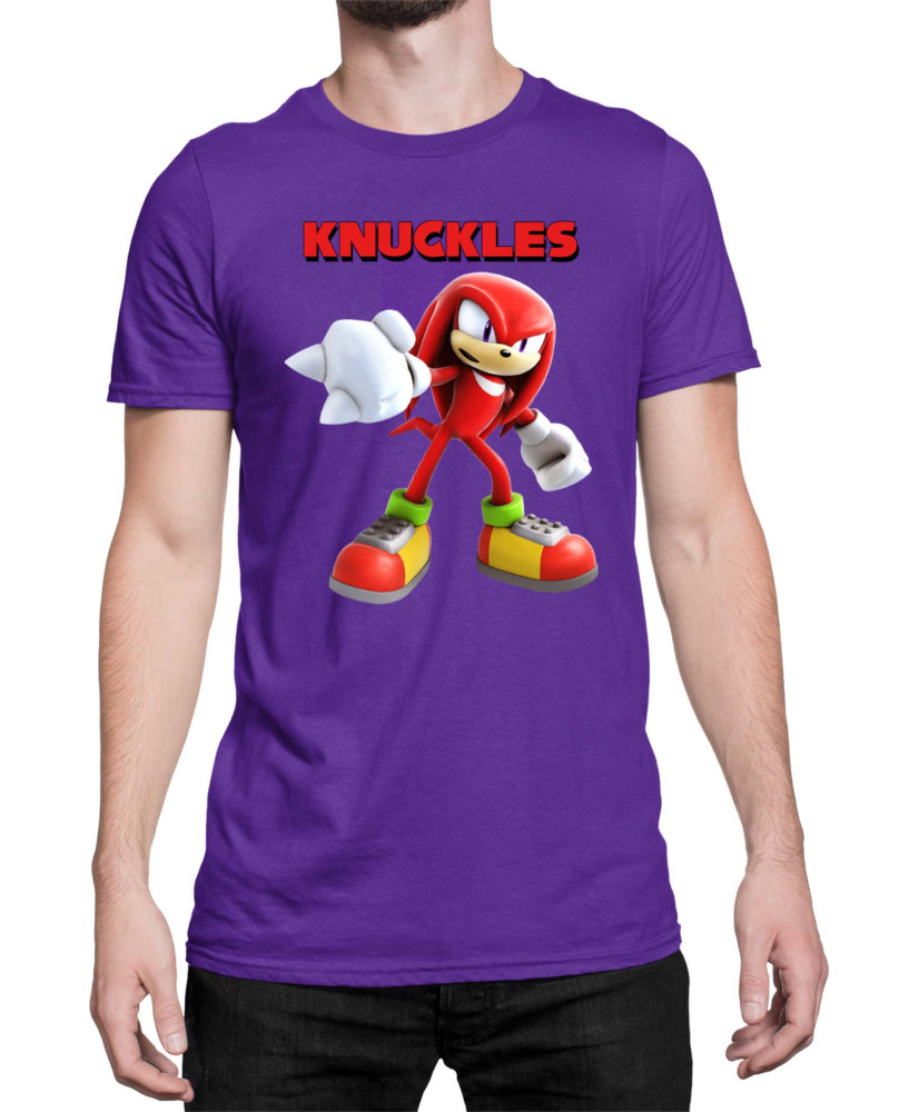 Мъжка Тениска Sonic The Hedgehog Knuckles 10