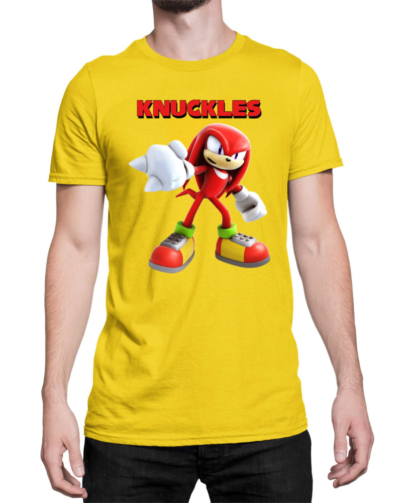 Мъжка Тениска Sonic The Hedgehog Knuckles 10