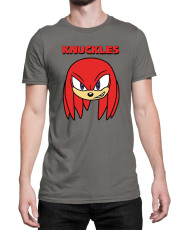 Мъжка Тениска Sonic The Hedgehog Knuckles Face 01