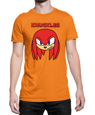 Мъжка Тениска Sonic The Hedgehog Knuckles Face 01