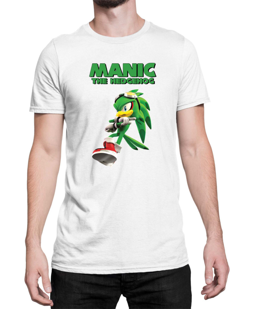 Мъжка Тениска Sonic The Hedgehog Manic 01