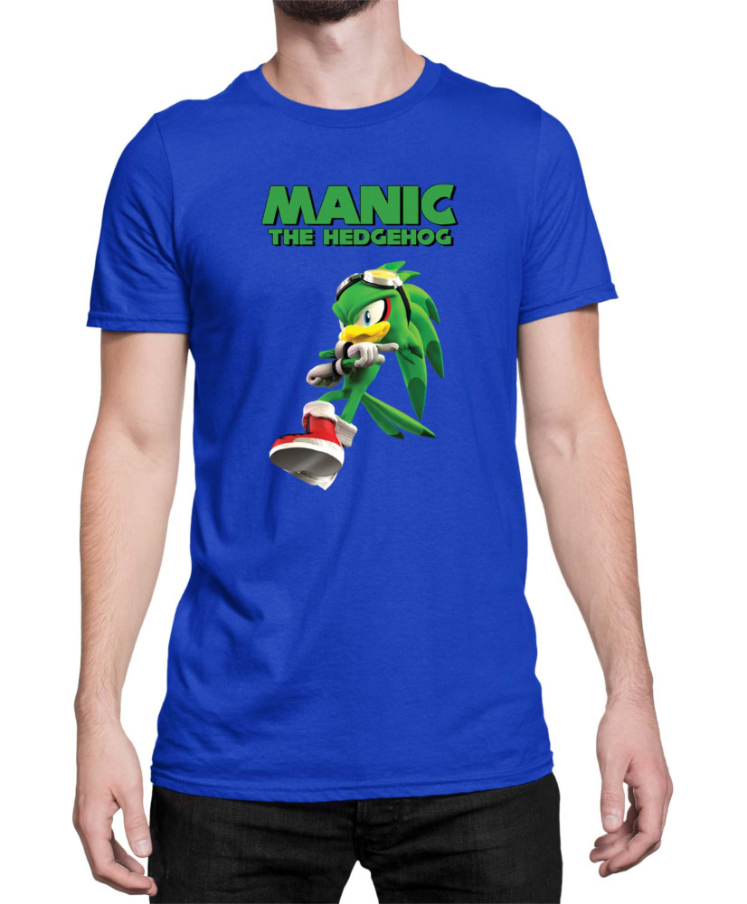 Мъжка Тениска Sonic The Hedgehog Manic 01