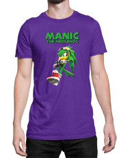 Мъжка Тениска Sonic The Hedgehog Manic 01