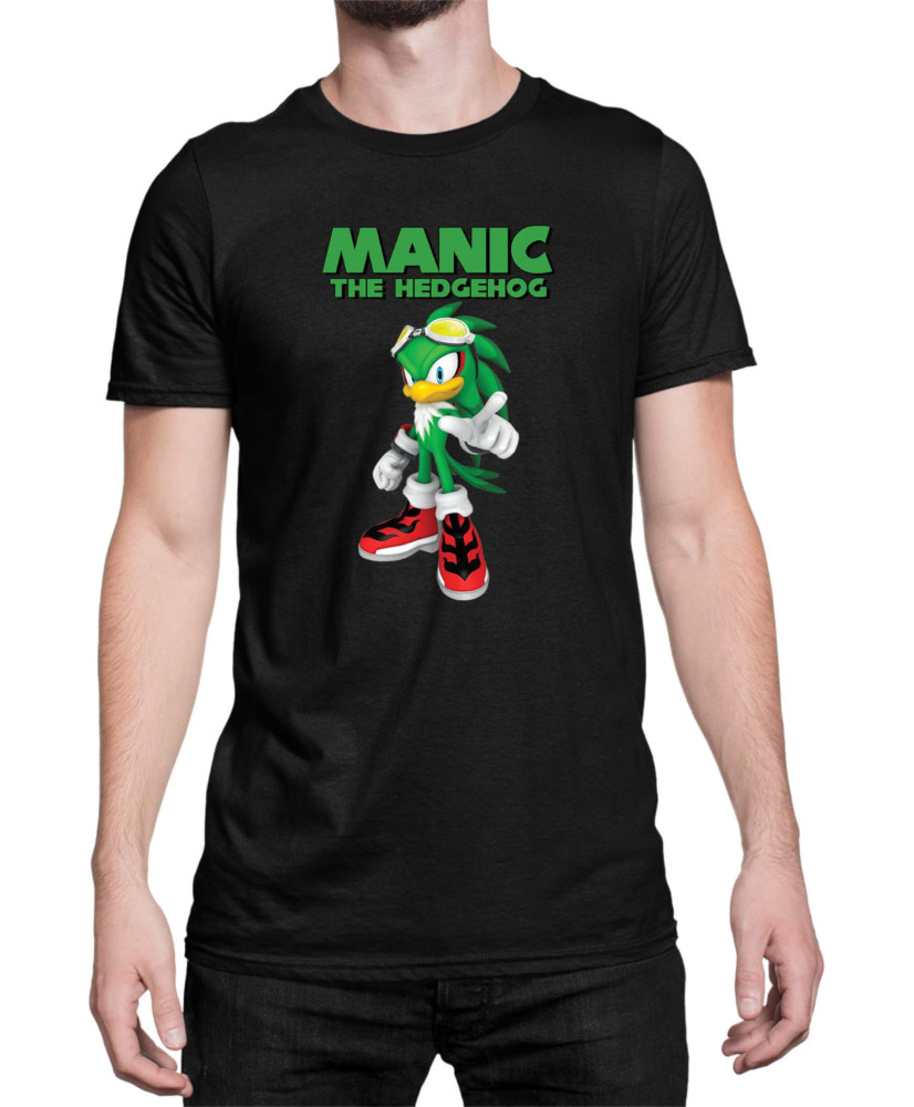 Мъжка Тениска Sonic The Hedgehog Manic 02
