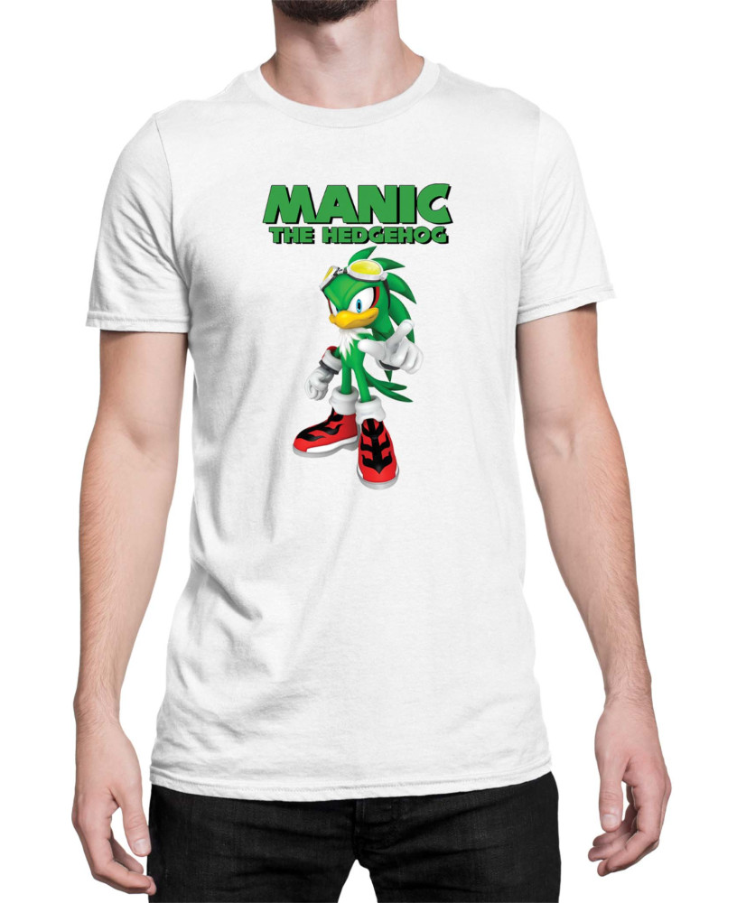 Мъжка Тениска Sonic The Hedgehog Manic 02