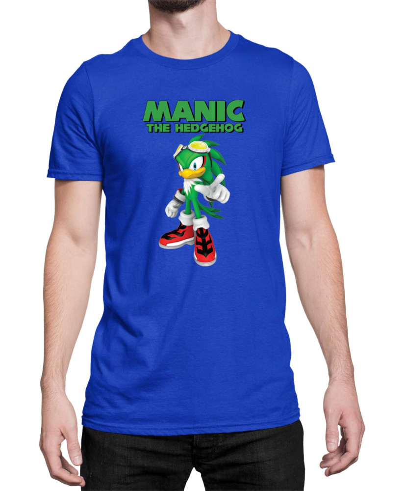 Мъжка Тениска Sonic The Hedgehog Manic 02