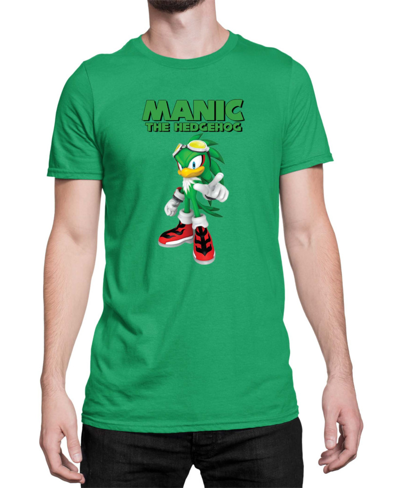 Мъжка Тениска Sonic The Hedgehog Manic 02