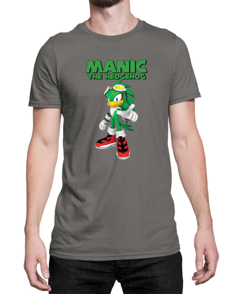 Мъжка Тениска Sonic The Hedgehog Manic 02