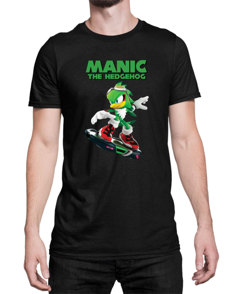 Мъжка Тениска Sonic The Hedgehog Manic 03