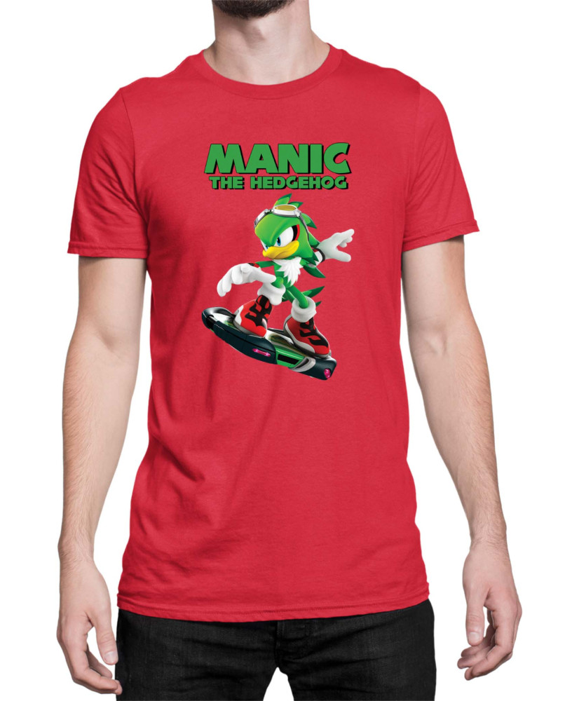 Мъжка Тениска Sonic The Hedgehog Manic 03