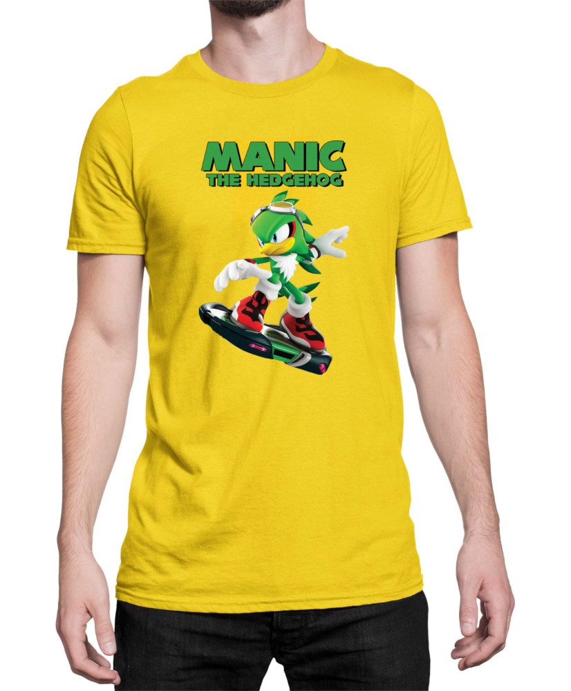 Мъжка Тениска Sonic The Hedgehog Manic 03