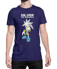 Мъжка Тениска Sonic The Hedgehog Silver 01