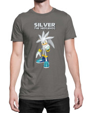 Мъжка Тениска Sonic The Hedgehog Silver 01