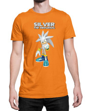 Мъжка Тениска Sonic The Hedgehog Silver 01