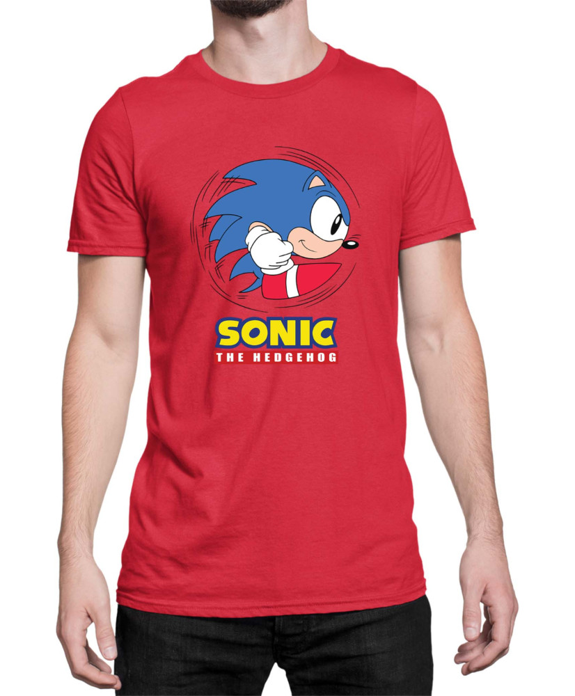 Мъжка Тениска Sonic The Hedgehog Sonic 07