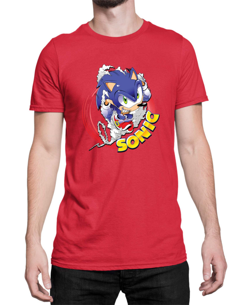 Мъжка Тениска Sonic The Hedgehog Sonic 08