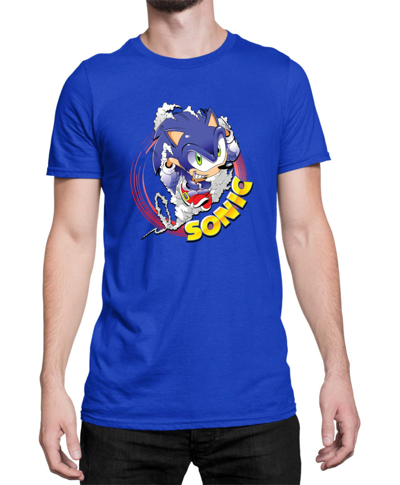 Мъжка Тениска Sonic The Hedgehog Sonic 08