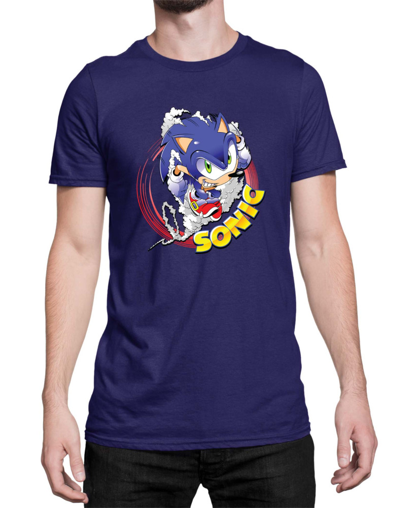 Мъжка Тениска Sonic The Hedgehog Sonic 08