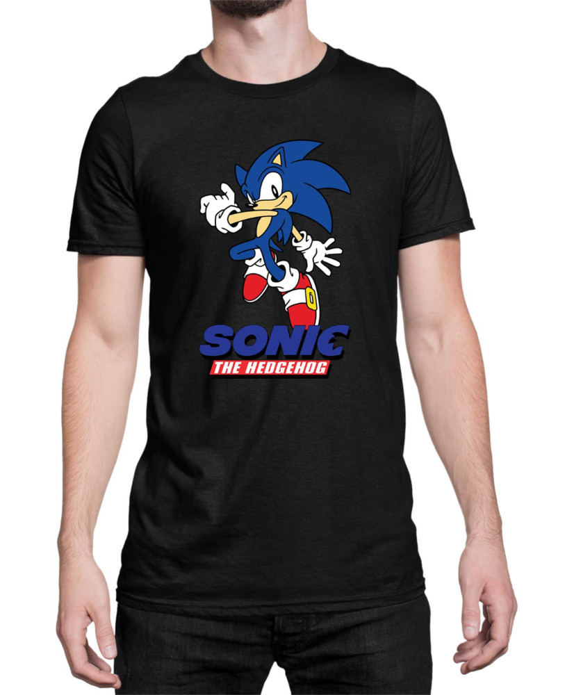 Мъжка Тениска Sonic The Hedgehog Sonic 09