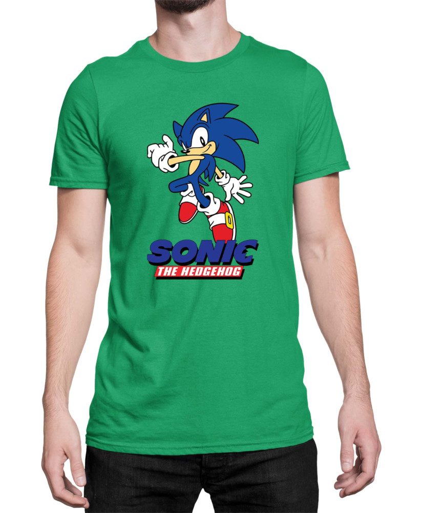 Мъжка Тениска Sonic The Hedgehog Sonic 09