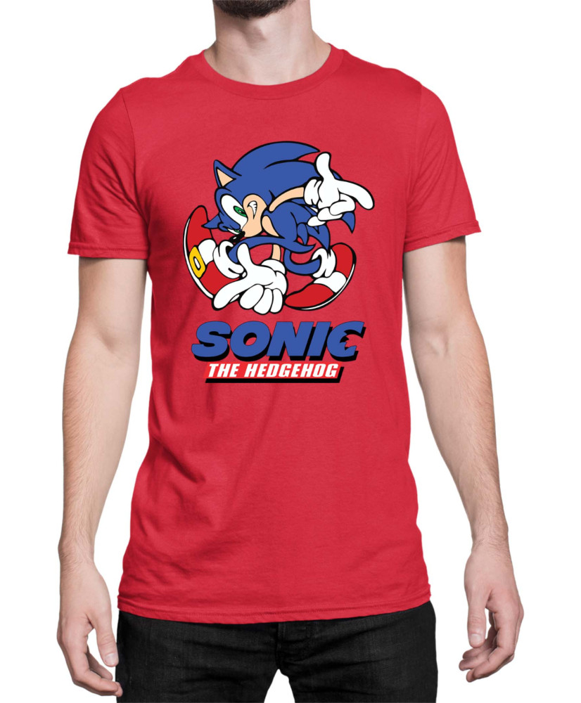 Мъжка Тениска Sonic The Hedgehog Sonic 10
