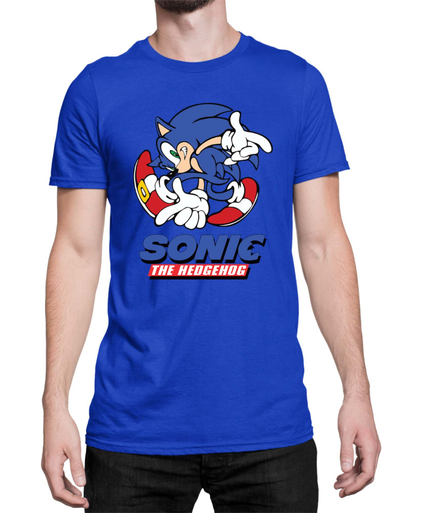 Мъжка Тениска Sonic The Hedgehog Sonic 10