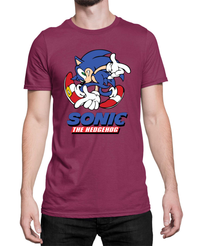 Мъжка Тениска Sonic The Hedgehog Sonic 10