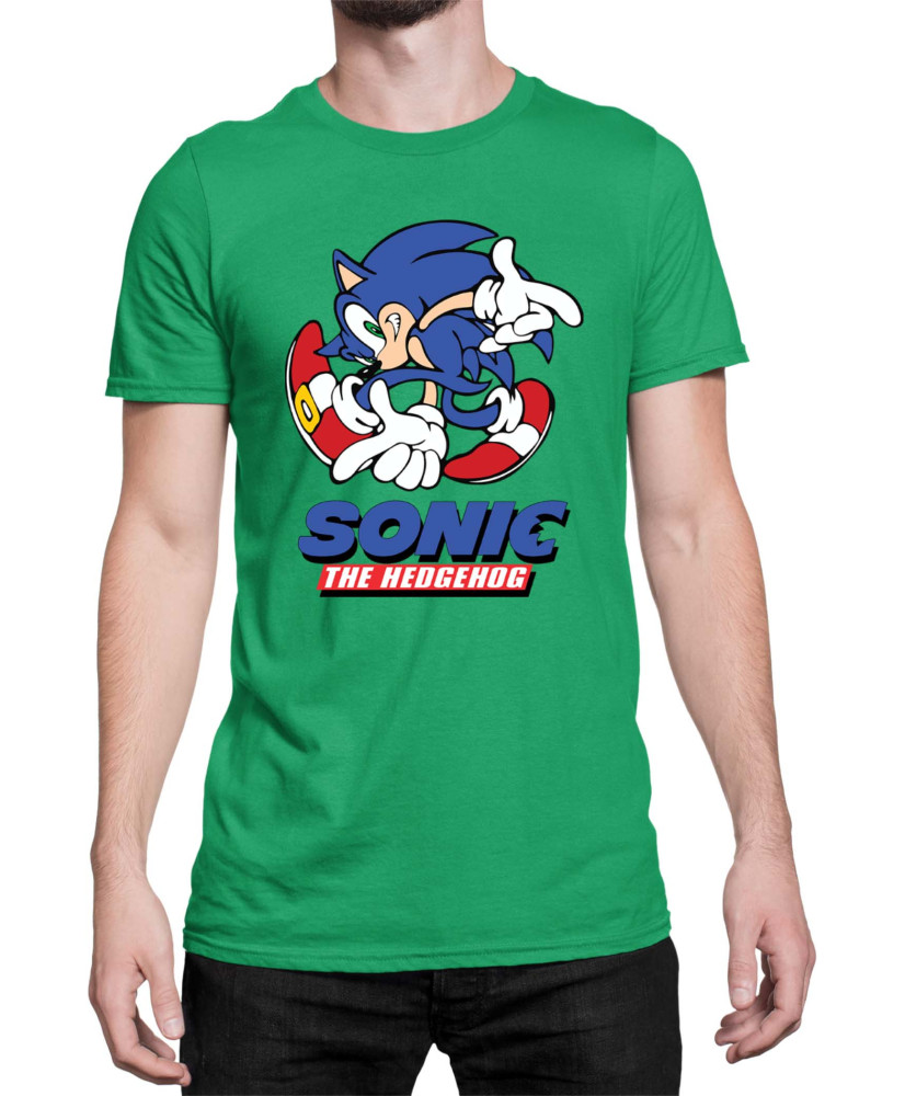 Мъжка Тениска Sonic The Hedgehog Sonic 10