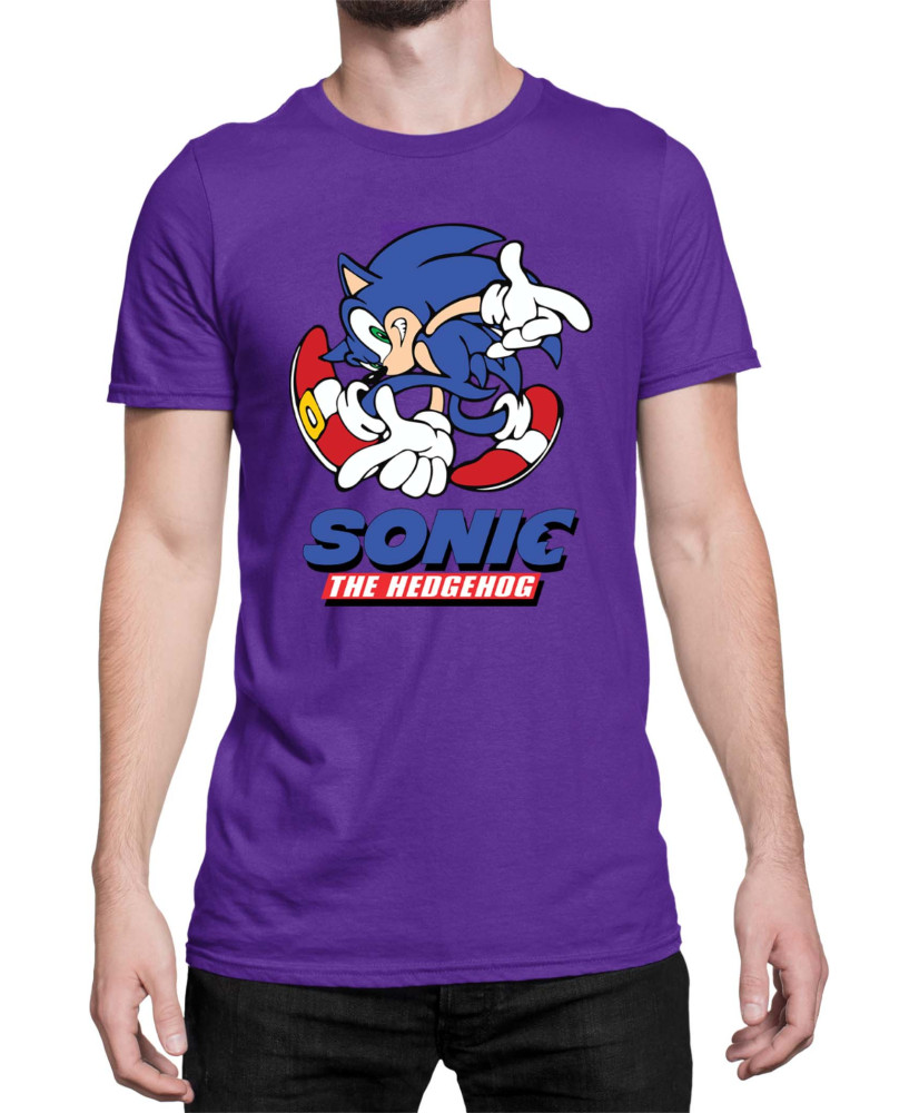 Мъжка Тениска Sonic The Hedgehog Sonic 10